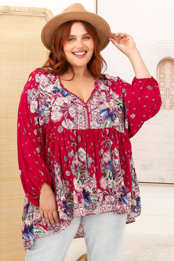 Jaase Chloe Bravo Top Pink