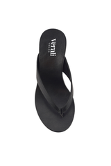 Polly Thong Wedges - Black