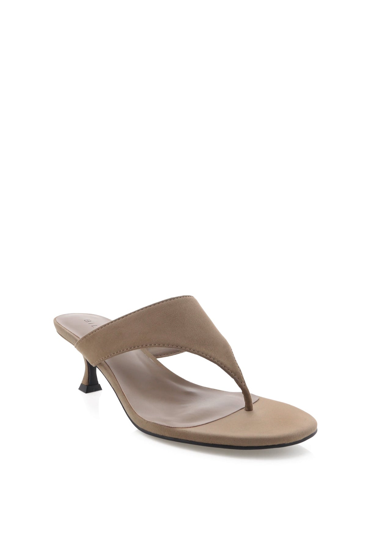 Quincie Heels - Fawn Suede