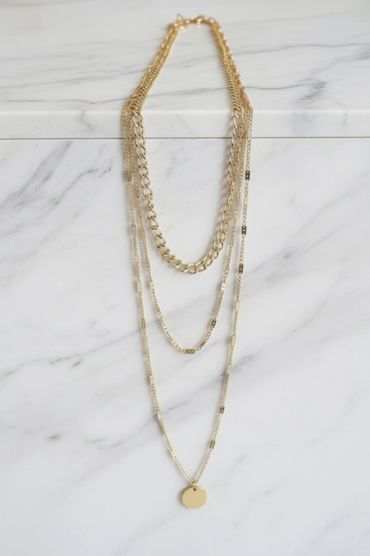 Quinta Necklace - Gold
