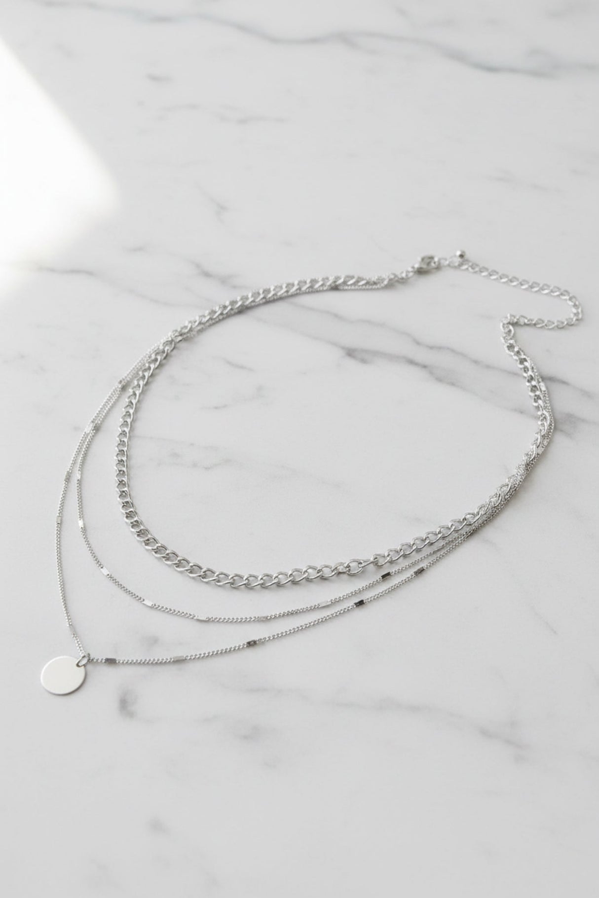 Quinta Necklace - Silver