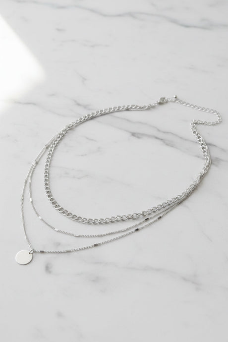 Quinta Necklace - Silver