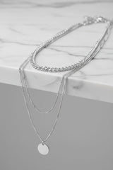 Quinta Necklace - Silver