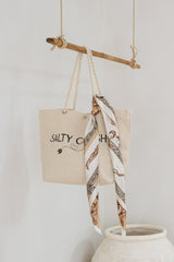 Rayne Scarf - Floral Print Cream