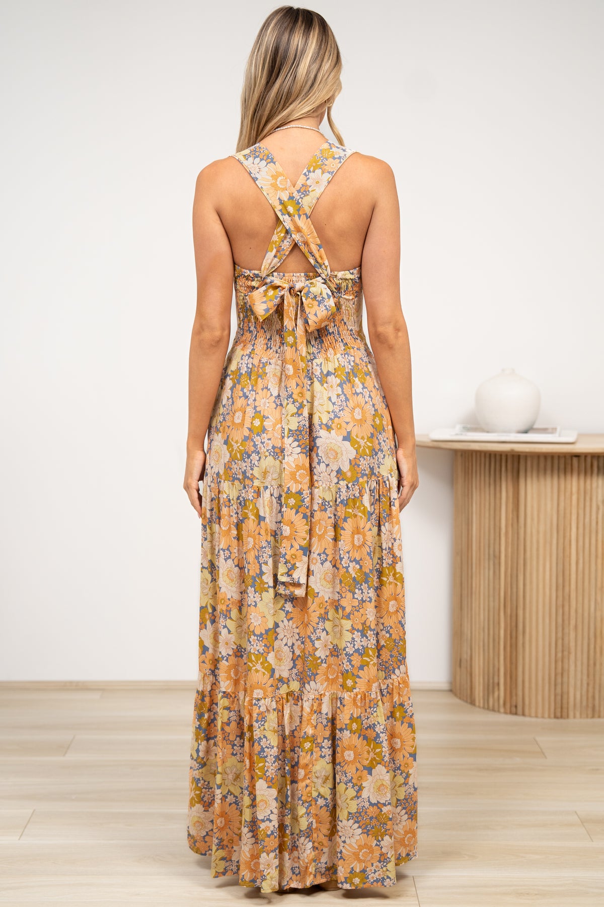 Reo Maxi Dress - Avianna Print