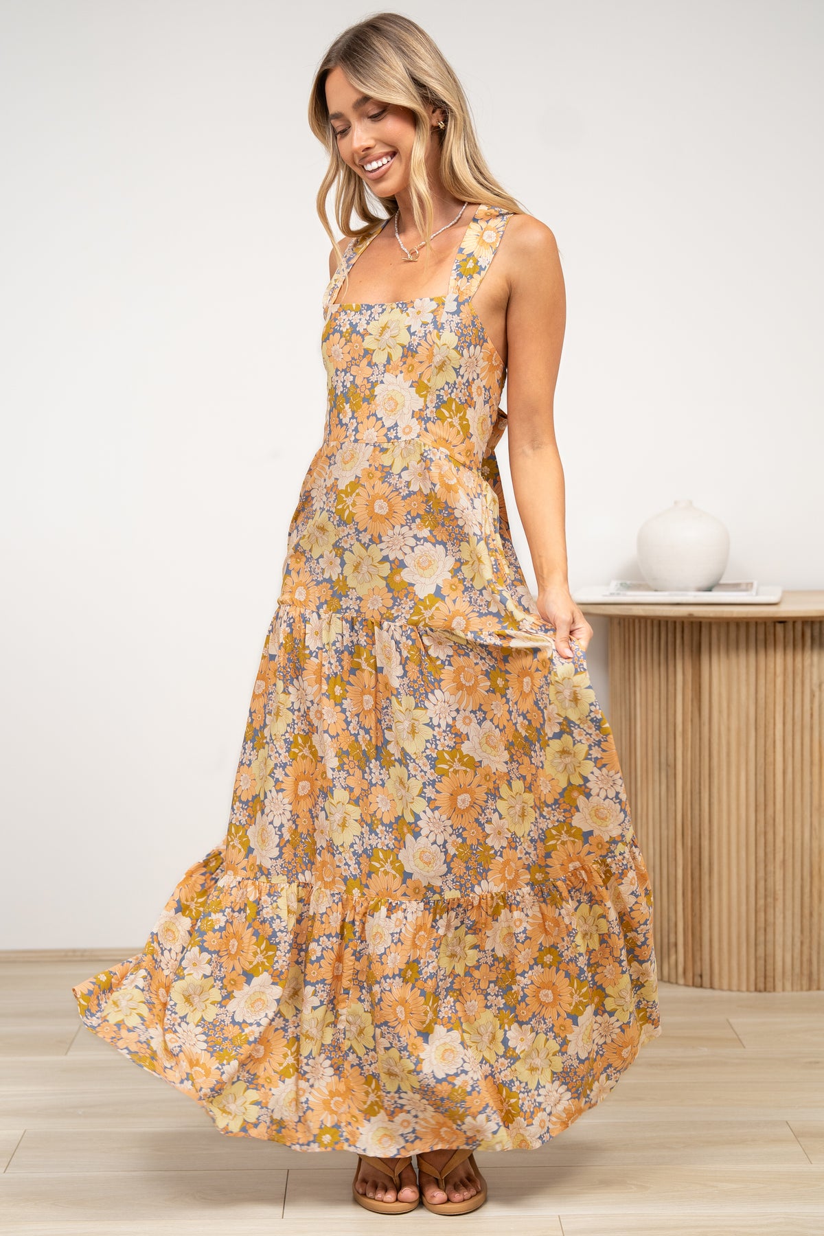 Reo Maxi Dress - Avianna Print