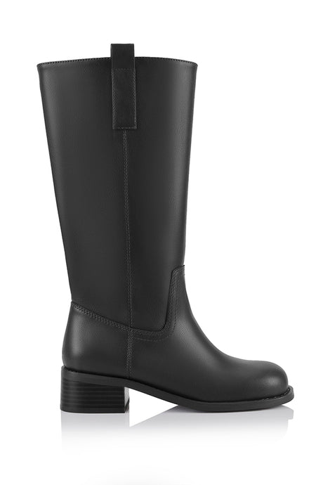 Rogue Knee High Boots - Black