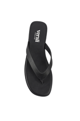 Sascha Casual Thongs - Black
