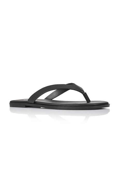 Sascha Casual Thongs - Black