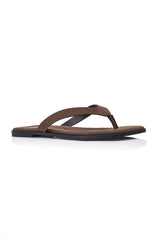 Sascha Casual Thongs - Chocolate Micro