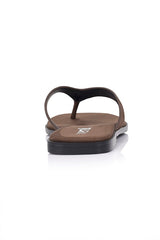 Sascha Casual Thongs - Chocolate Micro