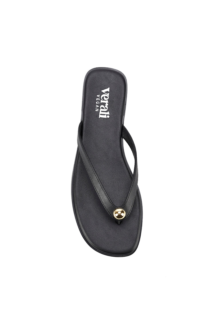 Sassy Casual Thongs - Black