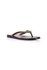 Sassy Casual Thongs - Chocolate