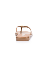 Sassy Casual Thongs - Dark Camel