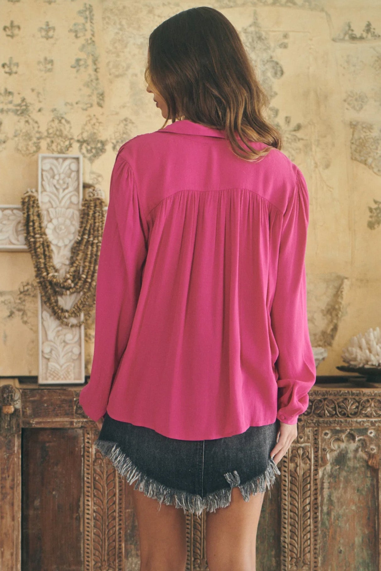 Jaase -  Petra Shirt Pink