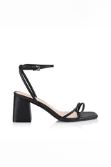 Stevie Block Heel Sandals - Black