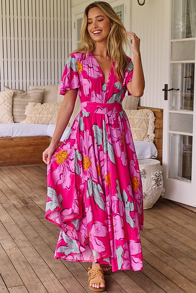 Taurus - Rosebud Maxi Dress