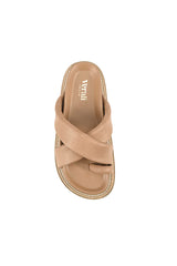 Thelma Flatform Slides - Biscuit