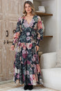 Model wearing Trina Maxi Dress in Annalisa Print from Salty Crush