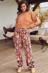 Jax - Apricot Blossom Pants