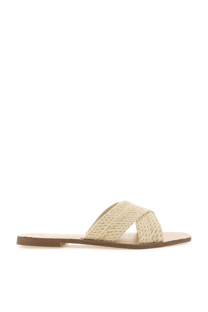 Shop Fitz Sandals - Splice Raffia: Billini Shoes | saltycrush.com