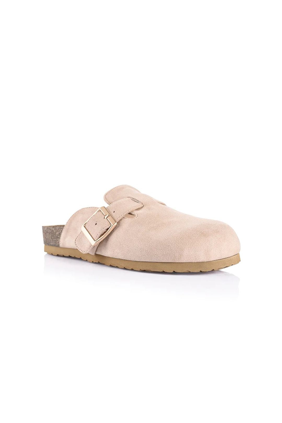 Xion Footbed Slides - Stone Micro