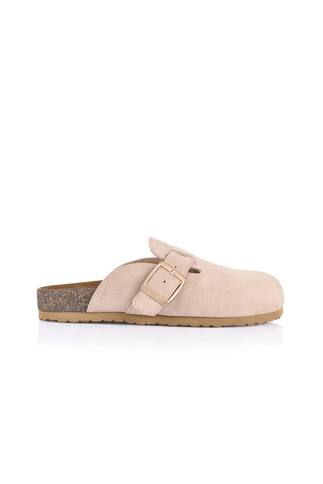 Xion Footbed Slides - Stone Micro