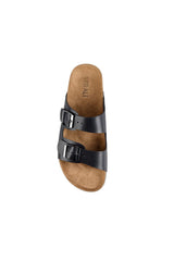 Xylo Footbed Slides - Black