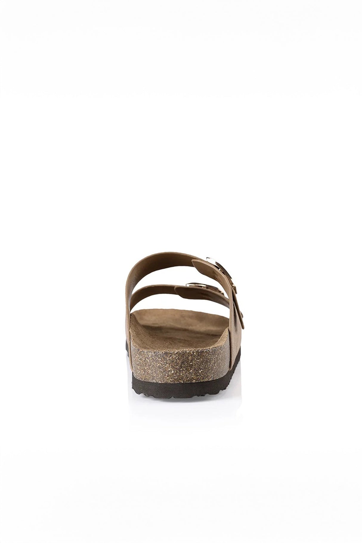 Xylo Footbed Slides - Taupe Micro