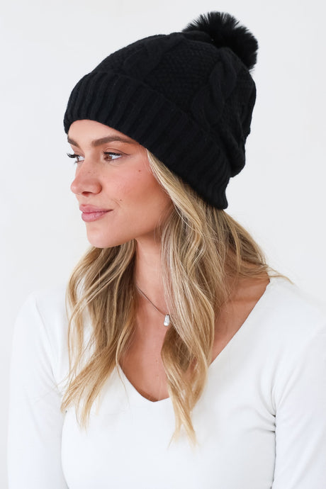 Yasmine Beanie - Black