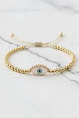 Yiota Evil Eye Bracelet - Gold