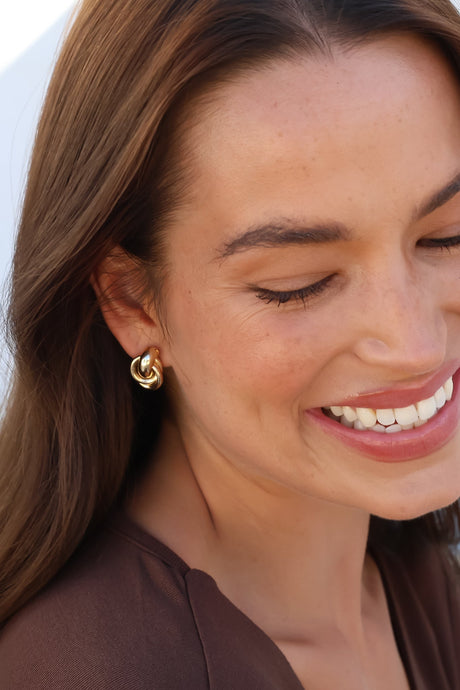 Zana Earrings - Gold