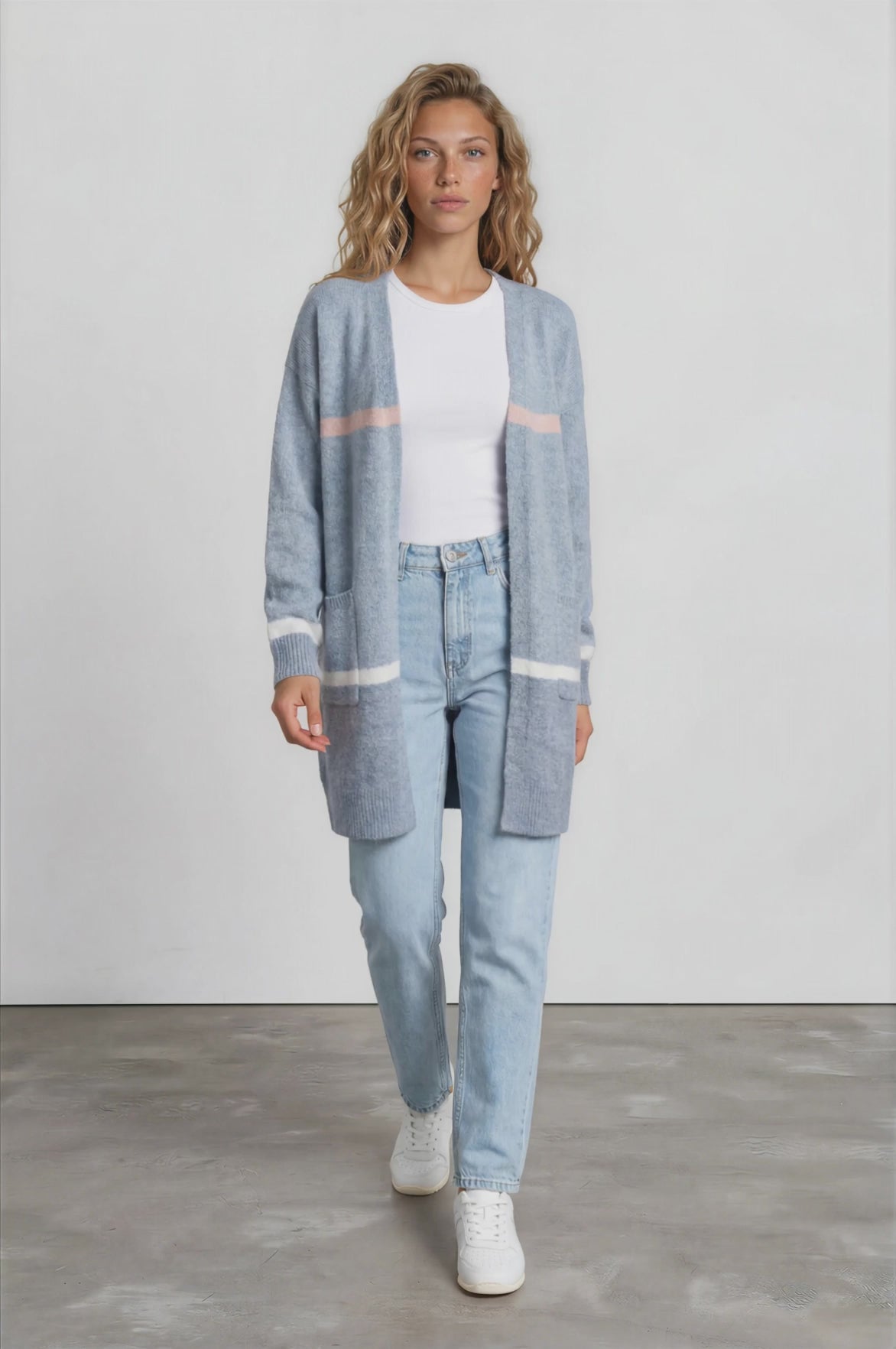 Saylor Cardigan - Blue