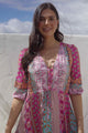 JAASE - Tessa Maxi Dress: A Line Pull Tie Waist Dress in Cedella Print