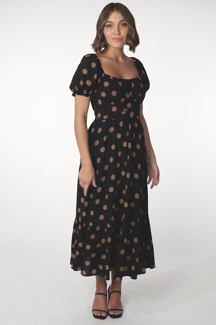 Celie - Mahony Midi Dress