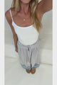 Finlee Pants - Attached Wrap Belt with Tassels Wide Leg Pants in Naxos Print