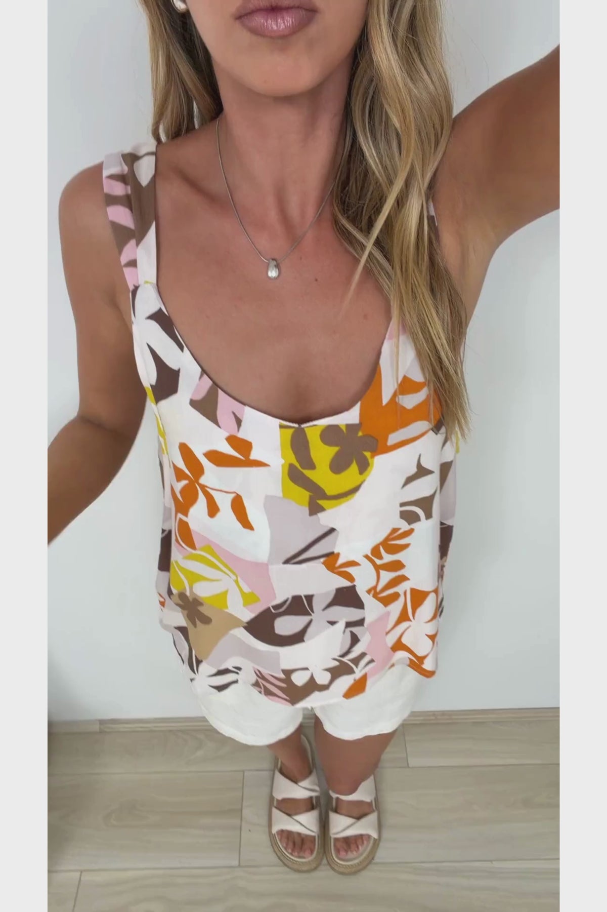 Connie Top - Kona Print