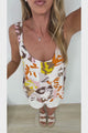 Connie Top - Kona Print