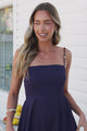 Eira Maxi Dress - Beaded-Strap Square Neck A Line Dress with Pockets in Raphael Print
