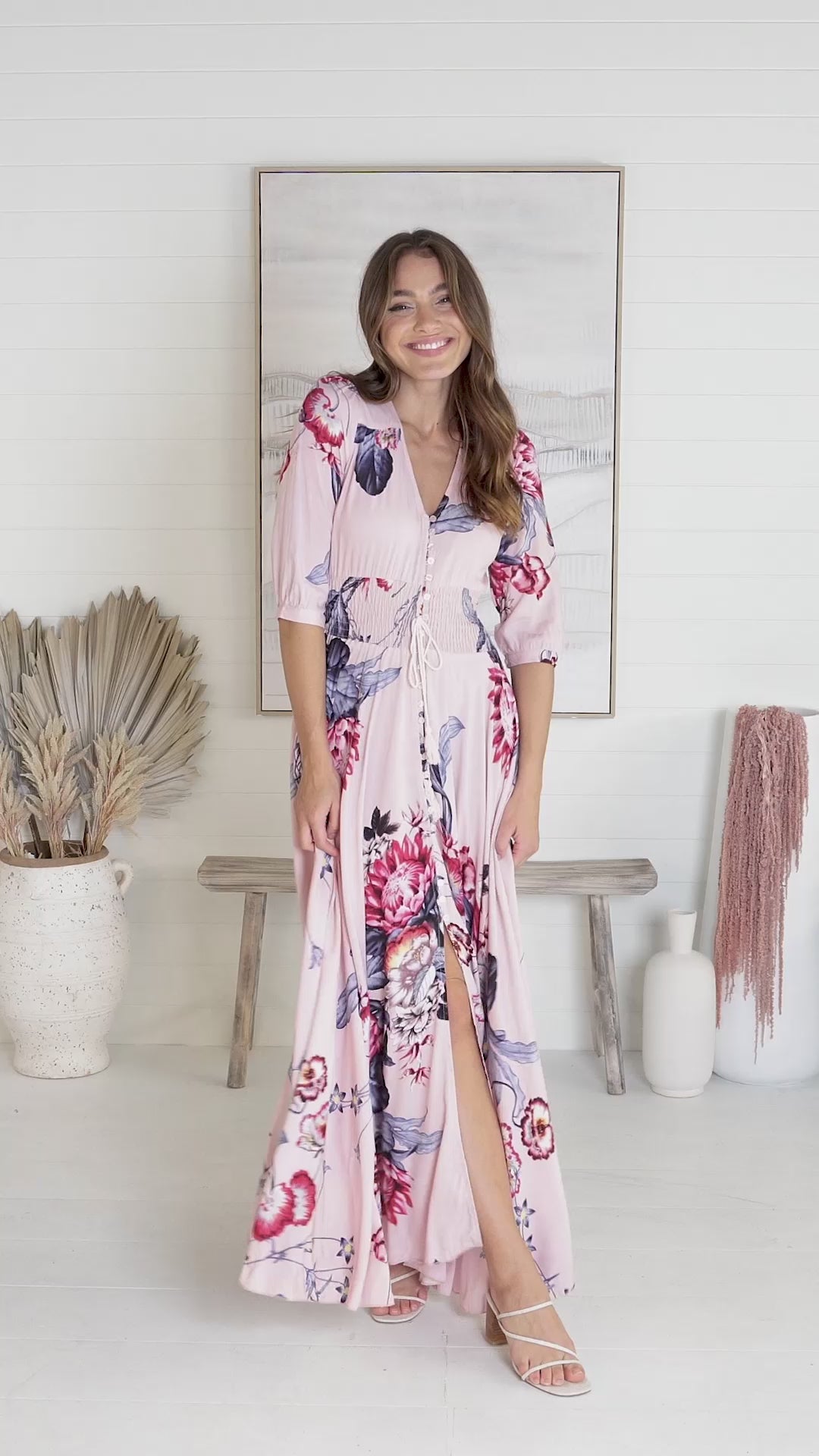 Jaase Indiana - Dahlia Maxi Dress Floral