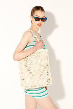 Raffia Beach Tote Bag
