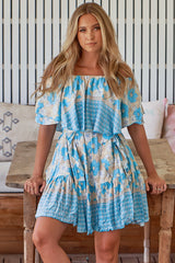 Georgie - Swan River Daisy Mini Dress