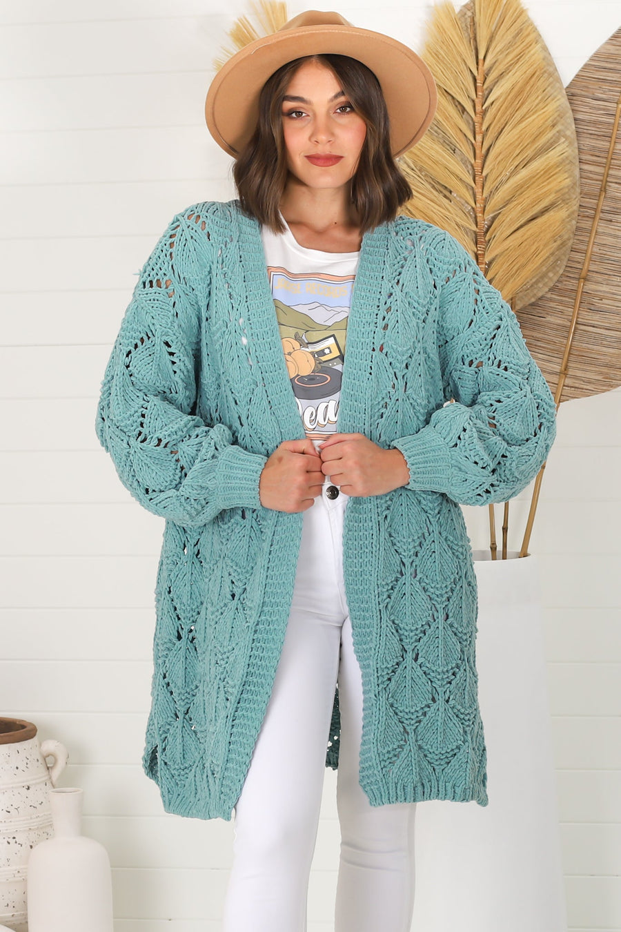 Seafoam hot sale green cardigan