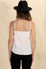 Hoian Crop Top - White