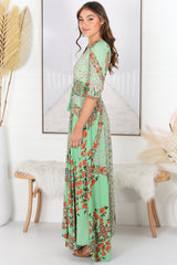 Jaase Indiana - Amalfi Maxi Dress Floral