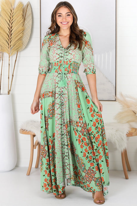 Jaase Indiana - Amalfi Maxi Dress Floral