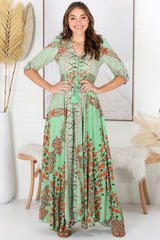 Jaase Indiana - Amalfi Maxi Dress Floral