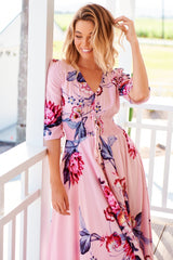 Jaase Indiana - Dahlia Maxi Dress Floral