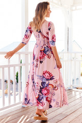 Jaase Indiana - Dahlia Maxi Dress Floral