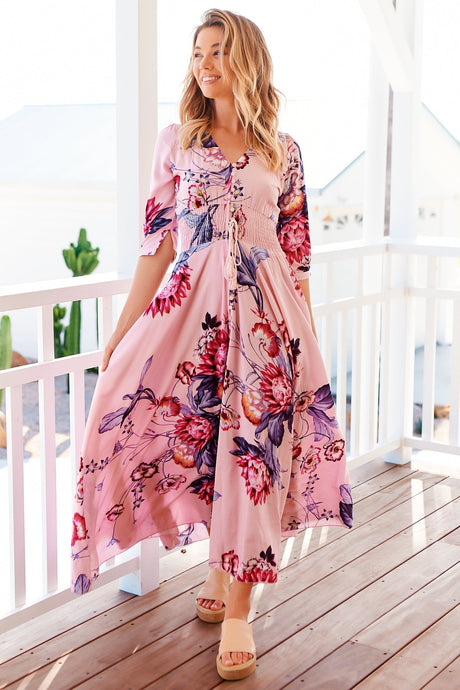 Jaase Indiana - Dahlia Maxi Dress Floral